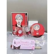 Haikyuu Good From Iwate cafe-Haiba Lev(animate cafe) Card Has Defects*