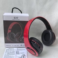 B39 Tai nghe kèm mic không dây âm thanh Hi-Fi thiết kế có thể gập lại tuổi thọ pin dài
