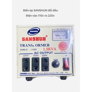 Shun san transformer 1.5KVA input 110v to 220v