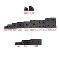 10PCS BLACK Nylon End Cap Cover Plate CNC 3D Printer Parts for EU Aluminum Profile 2020/2040/3030/30