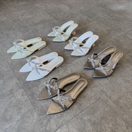 [ BARTISTE ] XAVIA HEELS 7 CM HEELS & 1 CM FLAT WOMEN | Women's Heels for Graduation, Graduation, We