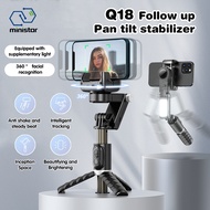 360° 4 in1 Phone Stabilizer Gimbal with Wireless Remote,Q18 gimbal stabilizer mobile phone selfie tr