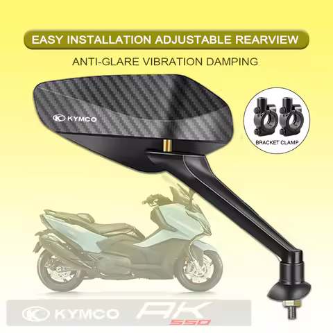 For KYMCO CV3 DTX360 XCITING DOWNTOWN X-TOWN AK550 Ultimate Durability Carbon Fiber Antiglare Off-ro