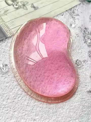 1pc Quality Wavy Comfort Gel Computer Mouse Hand Wrist Rests Support Cushion Pad,Fashion Silicone He