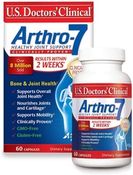 U.S. Doctors’ Clinical Arthro-7 - Clinically Proven AR7 Joint Support Complex with Turmeric, and Col