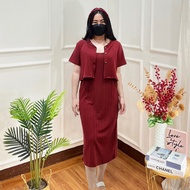 2in1 Knit Pocket Set UK Fit L To XL LD 100 - 110 CM - PJ 40CM - P Dress 110 CM PREMIUM QUALITY