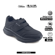 Dan's X BUM Equipment Kasut Sekolah Kanak-Kanak - Hitam CS817 Back To School Shoes Black