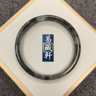 糯冰烏雞翡翠細圓叮噹鐲