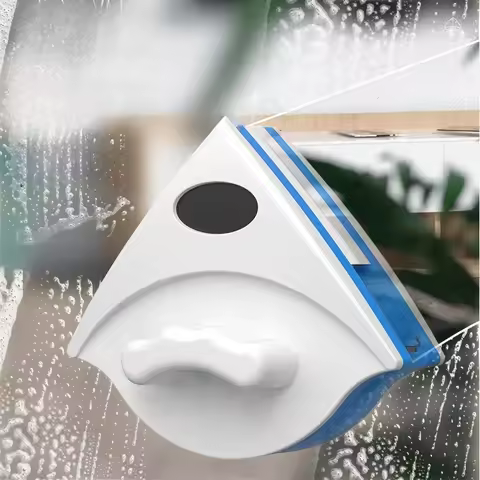 Magnetic Window Cleaner Window Cleaner Brush Double Side Glass Wiper Cleaning Tool for Home and High