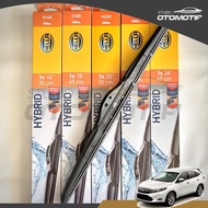 Hella Hybrid Wiper HARRIER GEN3 XU60 2014-2020 AB2616 Car Wipers Windshield Washer