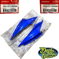JUAL 83600-KVY-960SBM 83500-KVY-960SBM COVER BODY SAMPING KIRI KANAN HONDA BEAT KARBU ORIGINAL BIRU 