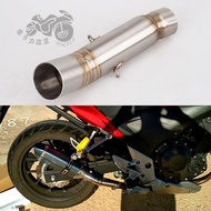 Promotion Motorcycle Modified Exhaust Pipe CBR500R Middle Section Elbow CBR500R Exhaust Pipe Suitabl