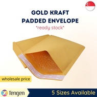 [SG] Gold Kraft Bubble Envelope / Padded Envelope / Kraft bubble envelope / Kraft envelope / Bubble 
