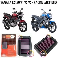 YAMAHA FZ150 V1 V2 V3 RACING AIR FILTER FZ FZ150i TAPIS TALIS CLEANER BOX KOTAK ANGIN K&N SCK OIL MI