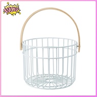 home  life[SAKURA HOME] Metal Wire Egg Basket for Collecting Chicken Eggs Holder Green S GSWJ
