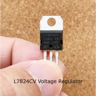 IC L7824 TRANSISTOR L7824 L 7824 VOLTAGE REGULATOR L7824CV