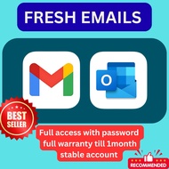 High Quality Gmail & outlook hotmail  Account - Stable Access, Random Email, No Phone Number Require