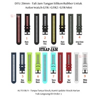 DTU 20mm Strap Aolon Watch GTR / GTR2 / MiniGTR - Sporty Silicone Watch Strap