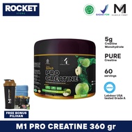 M1 Muscle First Pro Gold Creatine 360gram/MuscleFirst Creatine Monohydrate 360gr