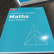 Collins Cambridge Lower Secondary Maths Stage 7 Workbook