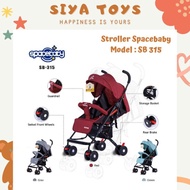 Siya Free Bubblewrap Stroller Space Baby Sb 315 / Stroller Bayi 3