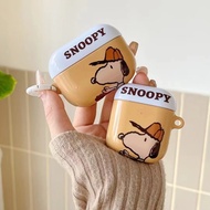 Snoopy Couples Lovely Case Suitable For Airpods pro 2 Hard Cover airpods 1 airpods2 airpod 3 Casing