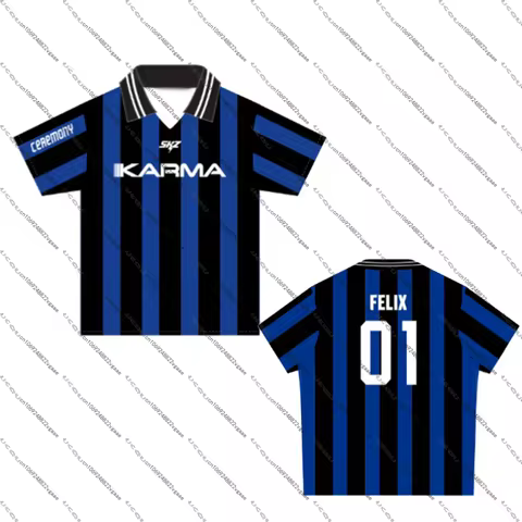 Boys Girls Women Kpop STRAYKIDS T-Shirt Men Stray Sports Tee Top S-SKZ Karma Jersey Cosplay Korean F