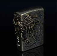 Emblem dán Zippo Amazon vàng