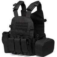 เสื้อเกราะ เวส รุ่น 6094 Tactical Plate Carrier Vest มีช่องใส่เเผ่นเหล็ก ไม่มีเเผ่นเหล็ก ขายเฉพาะเปล