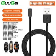 Guugei USB Type-C Charging Cable for Xiaomi Smart Band 10 9 8 Redmi Watch 5 4 Active Magnetic Charge