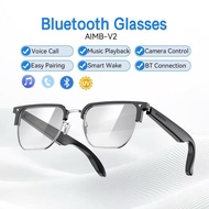 Smart Glasses AIMB-V2 AI Voice Assistant Call Anti Blue-Light Sunglasses Music VS G1 G2 G3 S1 S2 M02