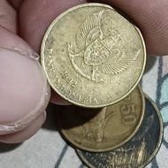 koin 50 rupiah komodo tahun 1992