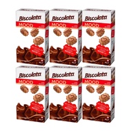 Biscolata Mood Chocolate Biscuites (40g) - (Pack of 6) (Biskut Coklat Biscolata Mood (40g) - (6 Pek)