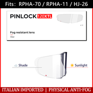 HJC อุปกรณ์หมวกกันน็อก Pinlock เลนส์กันฝ้าเงื่อนไขที่เปลี่ยนแปลงสำหรับ RPHA70 RPHA-11 I70 I10 C70C70