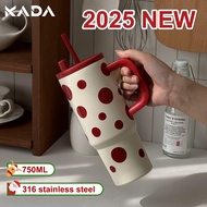 KADA Tumbler Hot and Cold with Handle Straw