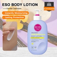 SlothSave - EOS Body Lotion Vanilla Cashmere Made with Natural Shea Lightweight & Non-Greasy