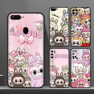 OPPO A54 A58 A58X A55 A57 A57S A57E A58 A38 A18 A1 A98 F23 A76 A74 A78 R9 R9S F1 Plus Labubu Black T