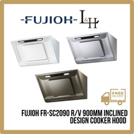 FUJIOH FR-SC2090 R/V Inclined Design Cooker Hood 90cm with Advanced Technology in Oil Capturing