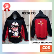 Jackets Boys Hoodie Girls Plain Zipper Boys Girls 1 2 3 4 5 6 7 8 9 10 11 12 Years Import Boboiboy Supra Red Black - Jkkdl133