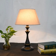 New Design LED Table Lamp Iron American Vintage Style Bedroom Beside LampBedside table lamp, bedroom