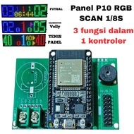 Digital scoreboard controller P10 RGB size 1x2 panel controller scoreboard P10 RGB SIZE 1X2 panel