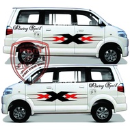 NEW Latest APV car stickers, APV sport striping, APV car stickers, cutting stickers, tribal APV gran