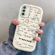 Case For OPPO A74 A95 F19 F19s Reno 6 Lite Phone Calculation Formula Shockproof Anti-Fall