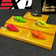 【Jom Pancing】EXP Expert Mexi 38 TOMAN SNAKEHEAD Casting Frog,Katak Tiruan,Soft Lure,Soft Baits,Fishi