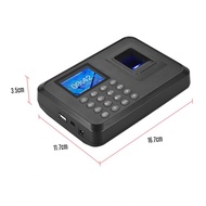 moonbase Time Clock  Biometric Fingerprint Password Attendance Machine with 2.4 inch LCD Screen for 