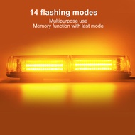 ไฟคำเตือนแฟลชรถ DC12ไฟสัญญาณฉุกเฉินสีเหลือง ~ 24V ไฟกระพริบตำรวจไฟสัญญาณกระพริบหลังคารถ