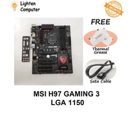 【USED】 MSI H97 GAMING 3 Motherboard | H97 | LGA 1150 | 4th Gen Intel | ATX