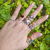 [Ready Stock SG] Bohemian Inspired Statement Midi Rings | Boho Rings | Statement Rings | Assorted Mi