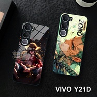 HP One Piece Softcase - Vivo Y21D Case - Latest Vivo Y21D Glass Softcase - Vivo Y21D Casing - Silico