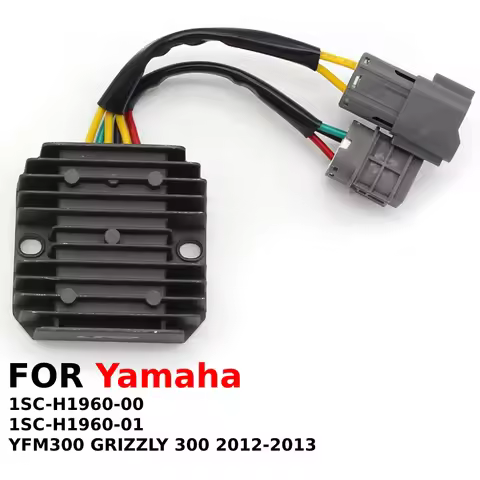 Motorcycle Voltage Regulator Rectifier For Yamaha YFM300 GRIZZLY 300 2012-2013 OEM:1SC-H1960-00 1SC-